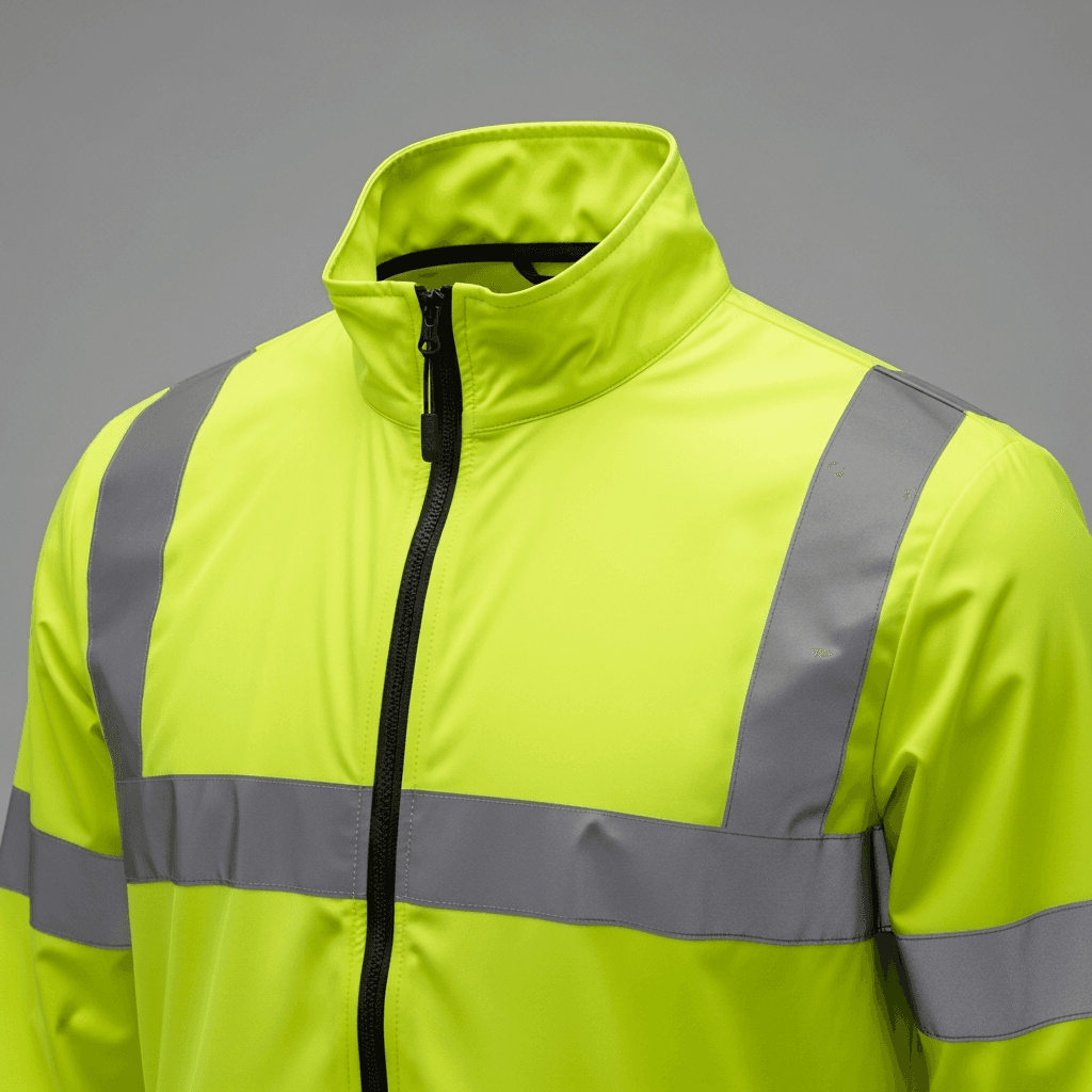 Reflective jogging jacket