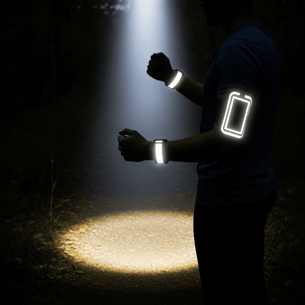 Reflective arm bands, image 3
