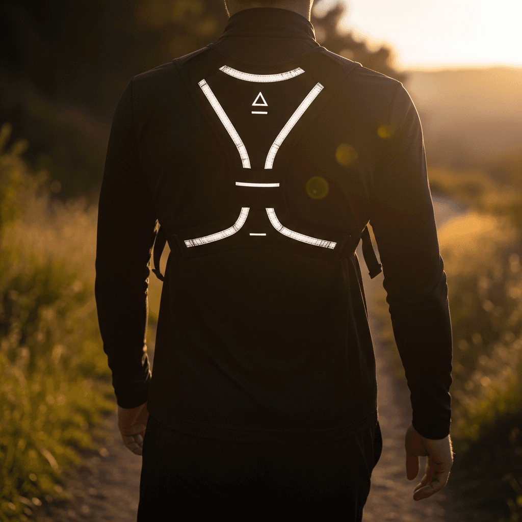 Reflective running harness, image 2